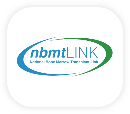 National Bone Marrow Transplant Link logo linking to nbmtlink.org